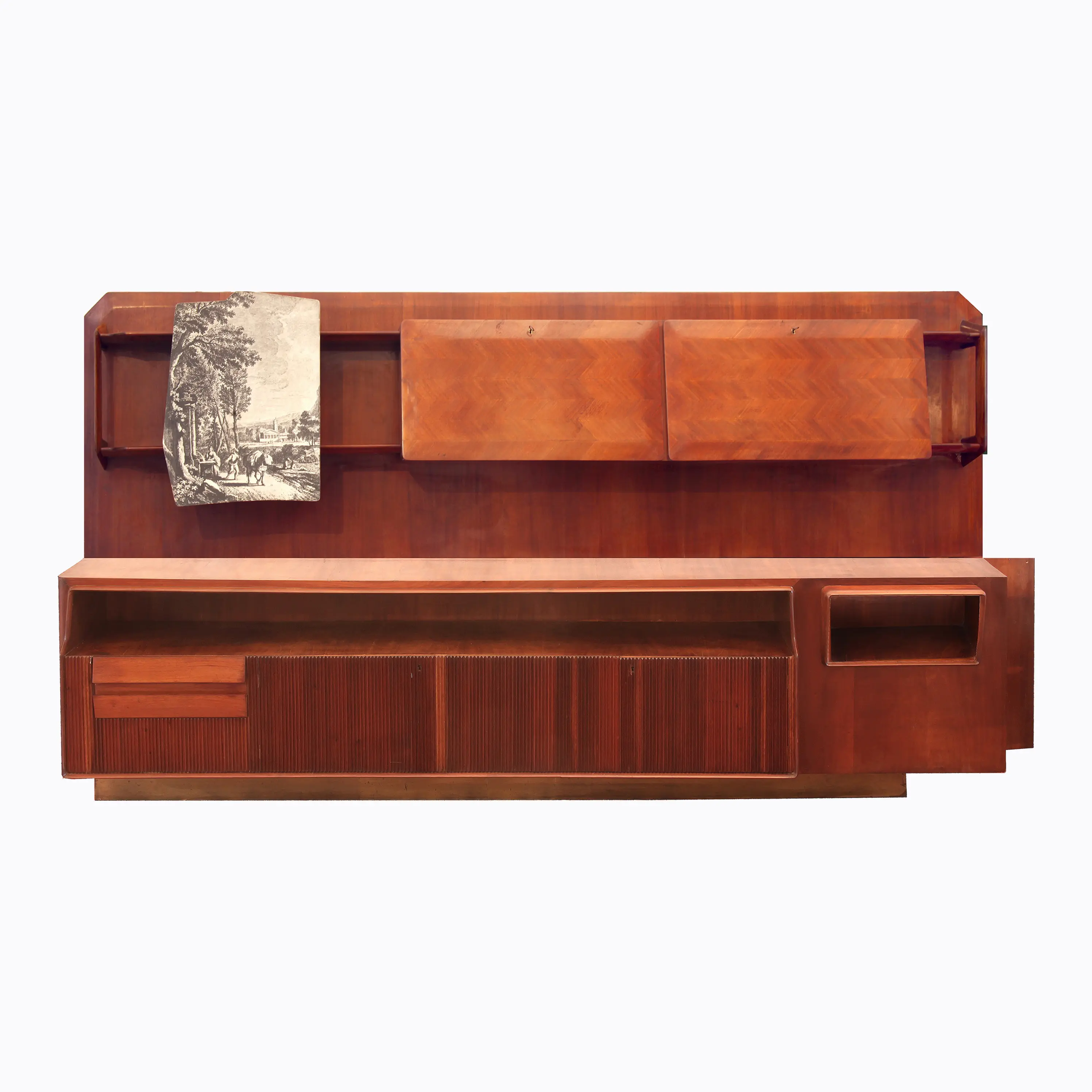 Large Dassi Wall Unit cabinet , 1950 — image 1