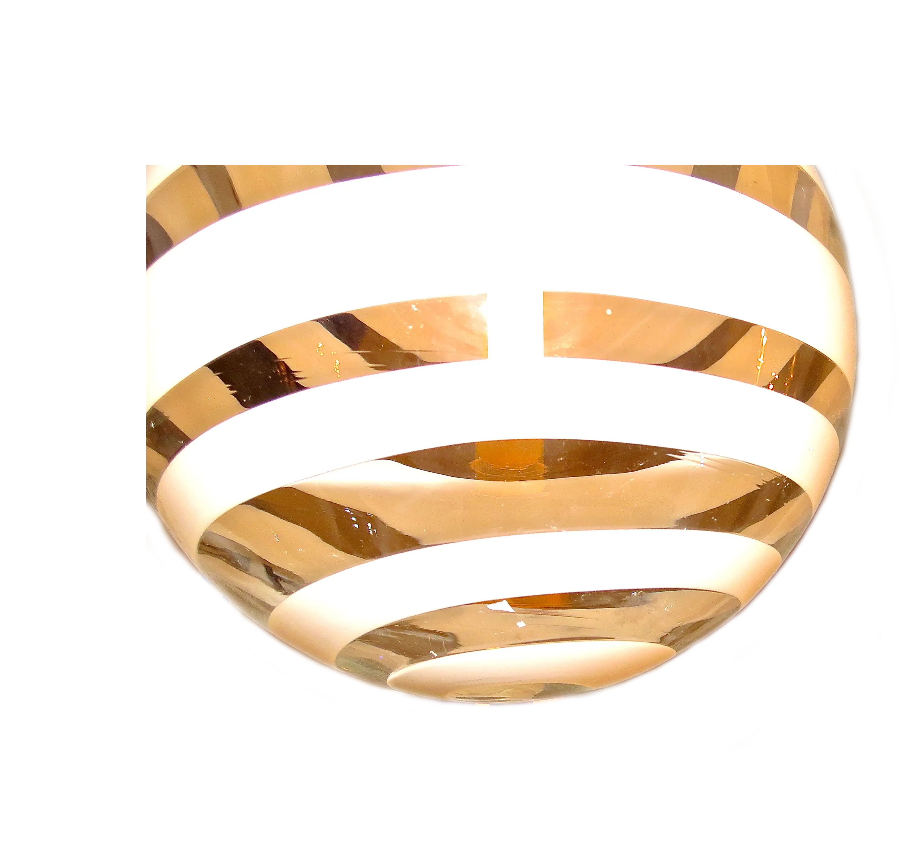 Carlo Scarpa Ceiling Lamp by Venini, model 5258, circa 1935 — image 3