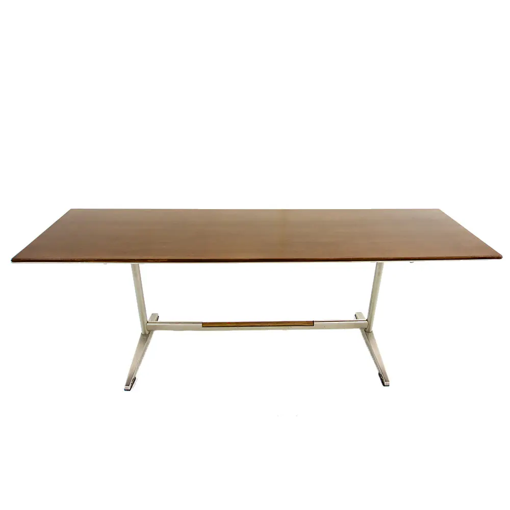 rare executive desk table by Gio Ponti for Pirelli Tower in Milan, by Rima 1961 — image 1
