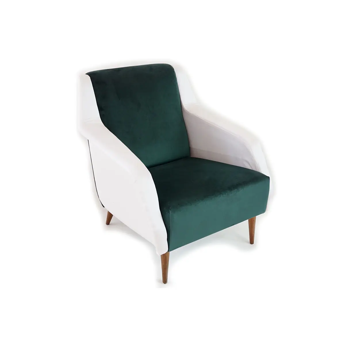 Carlo de Carli bicoloured armchair model n. 802 by Cassina, 1954 — Carlo De Carli