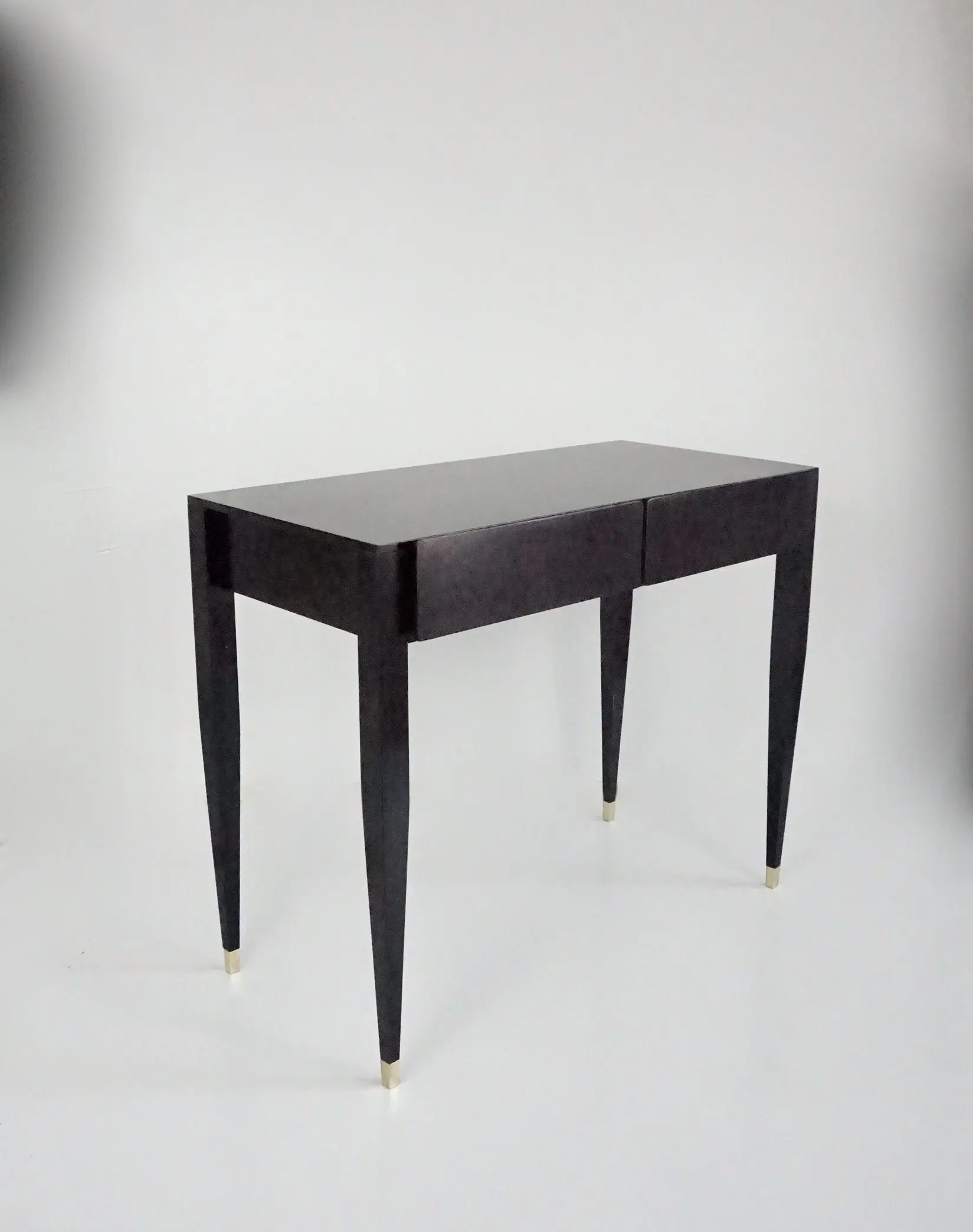 Gio Ponti black lacquered console vanity table from Hotel Royal, 1955 — image 3