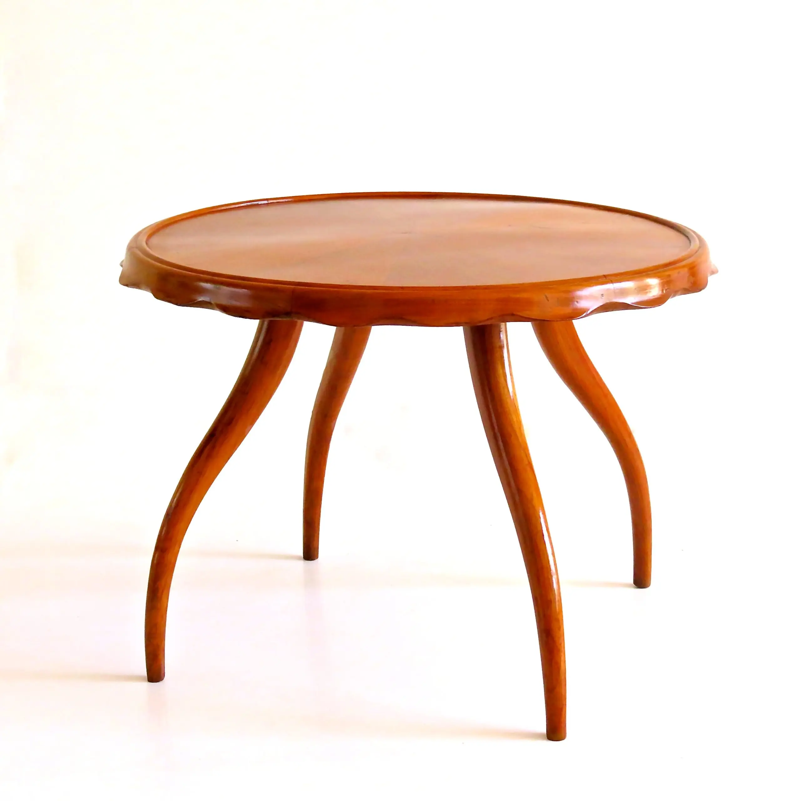 Osvaldo Borsani Round Coffee Table, 1940 — image 1