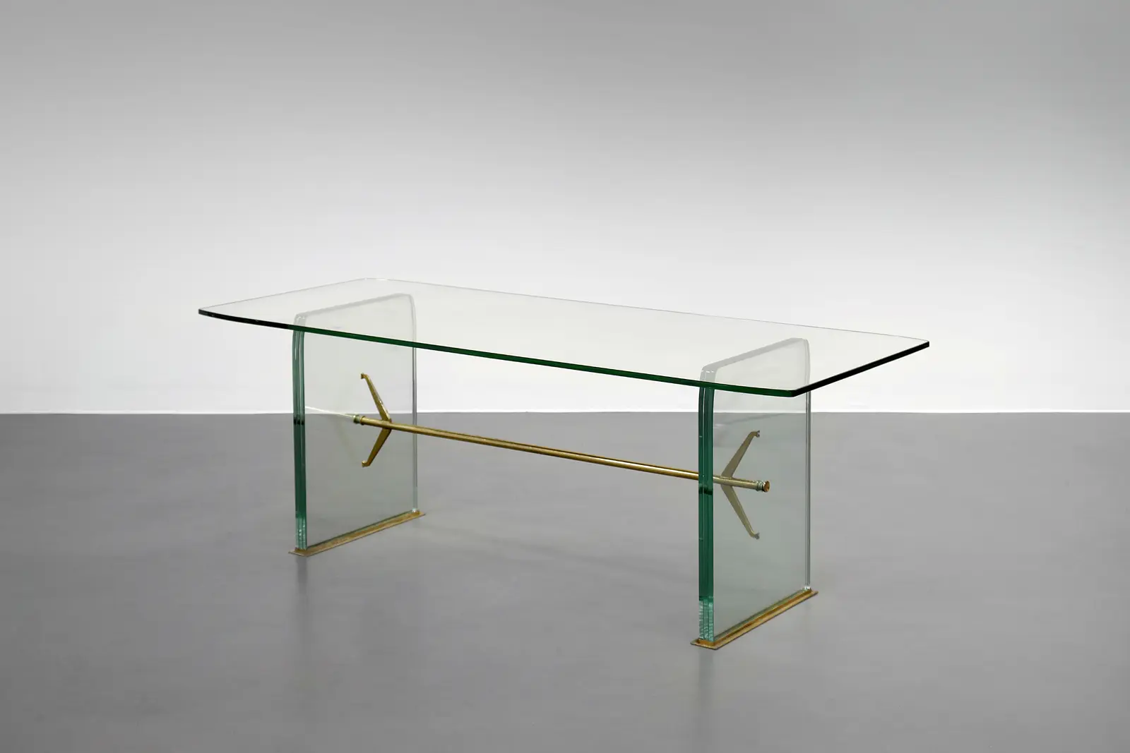 Important Pietro Chiesa Glass Dining Table by Fontana Arte, 1934 — image 1