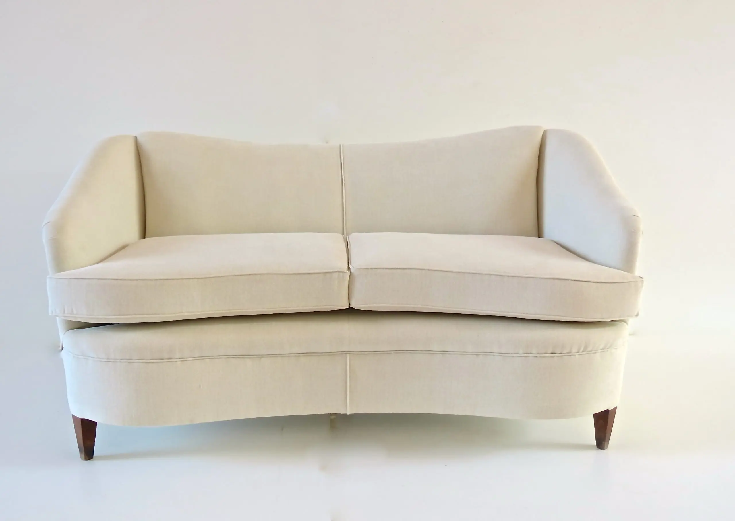 Gio Ponti Pair of White Armchairs Casa & Giardino, 1938 — image 2